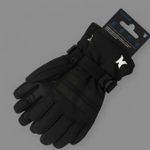NEW! Hurley Black Water Resistant Insulated Gloves Sz S/M NWT